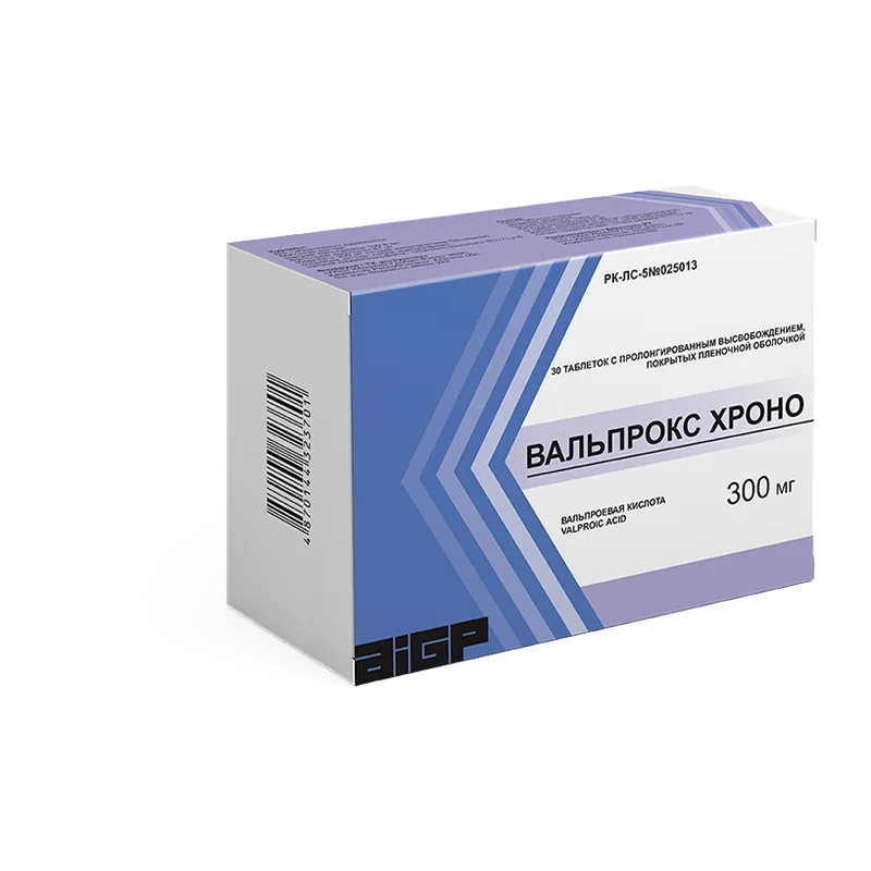 Вальпрокс Хроно (натрия вальпроат, вальпроевая кислота)